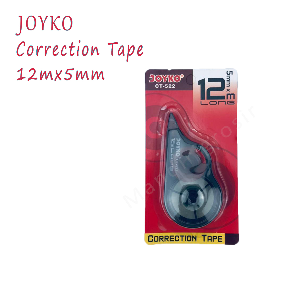 Correction Tape * Joyko * Tip-Ex Kertas * CT-522