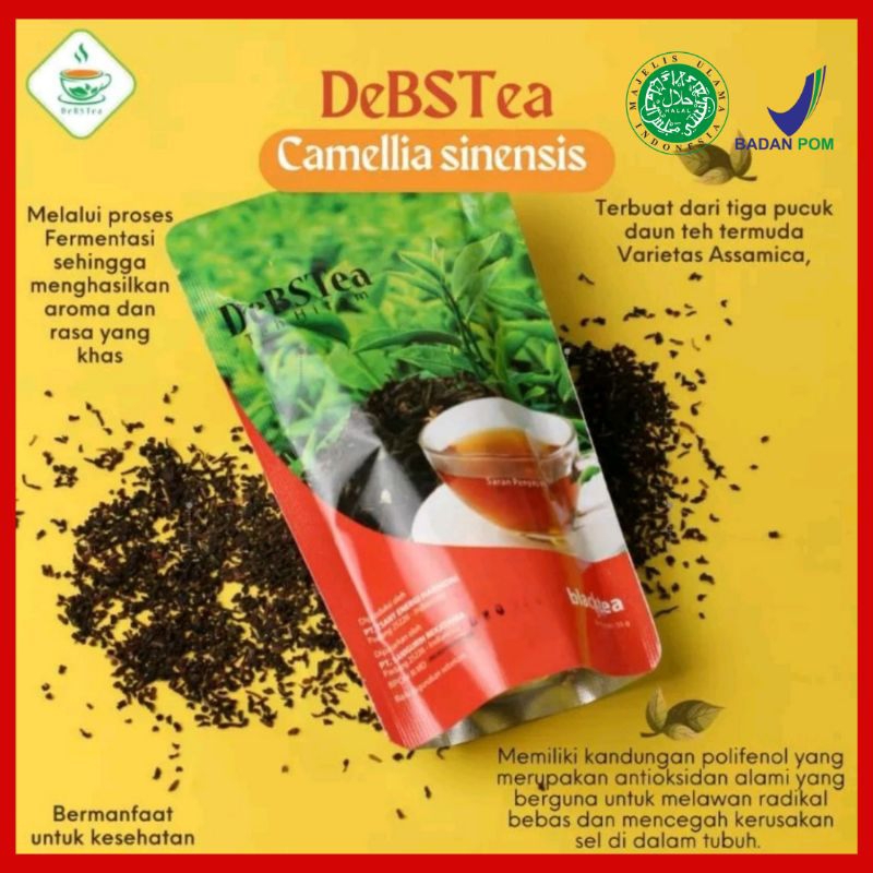 

Teh Hitam Premium DeBstea Dbesttea Blacktea 55 gram