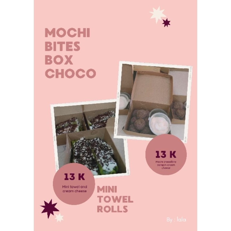 

mochi bites box choco