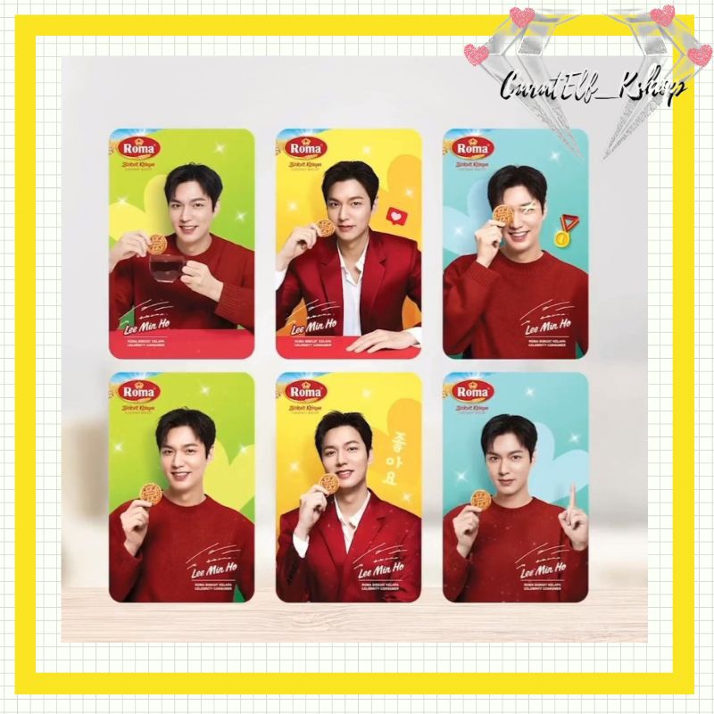 PHOTOCARD ROMA KELAPA X LEE MIN HO