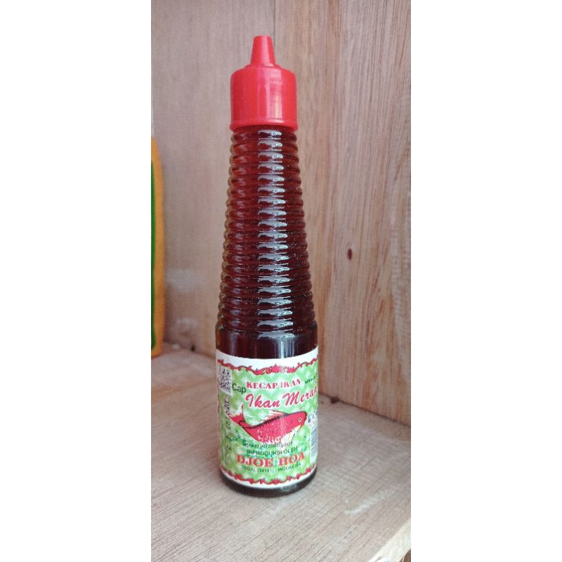 

Kecap ikan cap ikan merah berat bersih 135ml kemasan botol