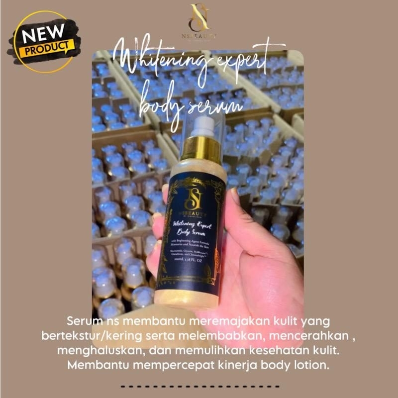 BODY SERUM WhHITENING EXPERT NS BEAUTY BPOM