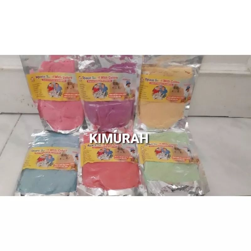 Refill MAINAN Pasir Ajaib BER SNI Mainan Pasir ANAK 1 kg