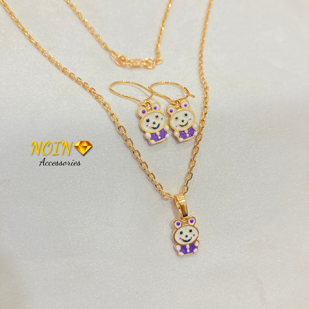 Set Kalung Anak Cat Lapis Emas Aksesoris Perhiasan SPA-14