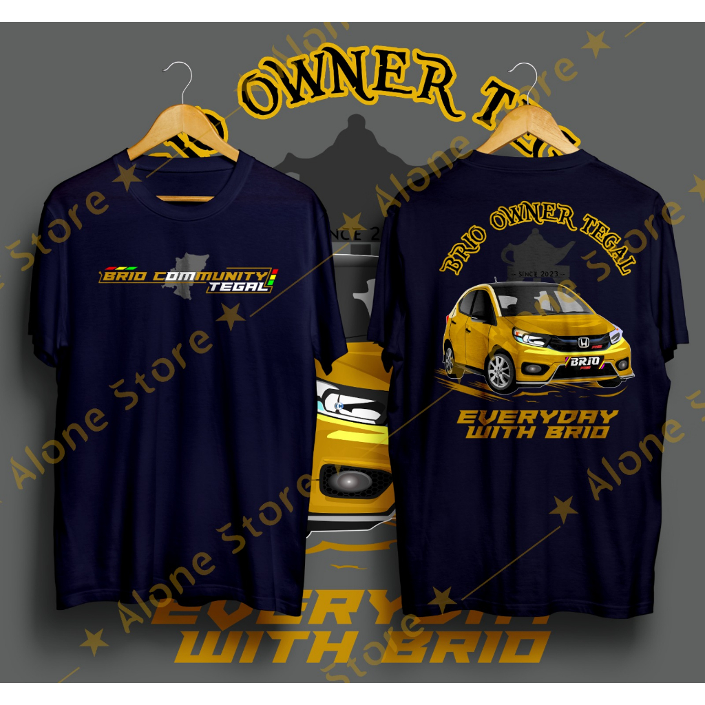 Kaos Mobil BRIO  Kaos Sablon Brio Kaos Sablon Mobil