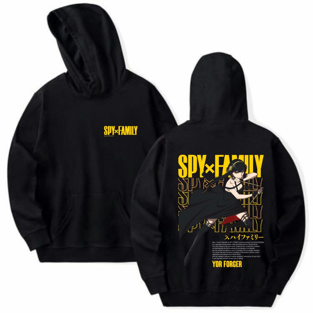 SPY x FAMILY YOR FORGER SWEATER HOODIE TERBARU