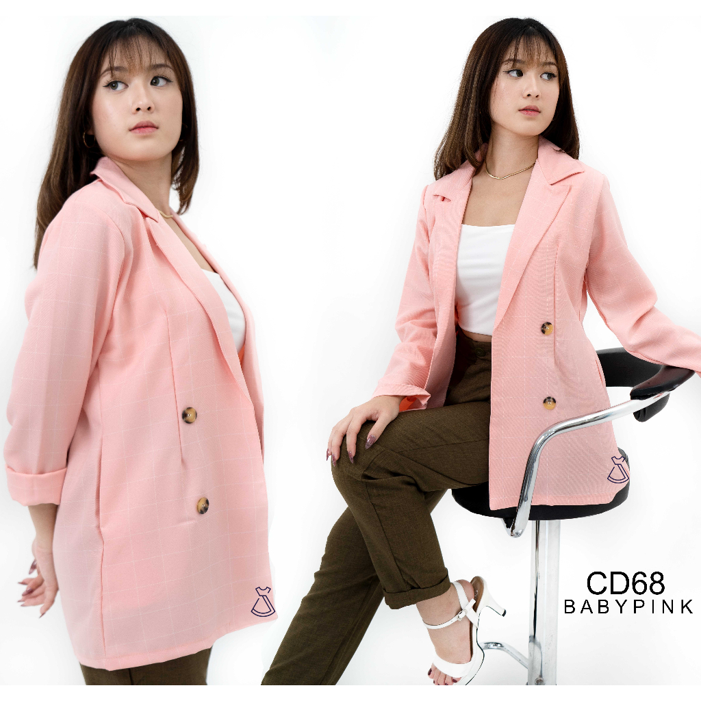 SEOLA - CD68 - Blazer Cotton Casual