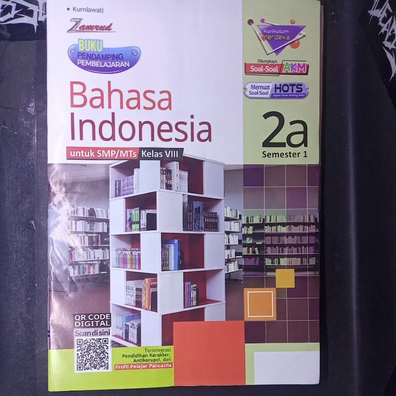 

LKS BAHASA INDONESIA untuk SMP/MTS kelas 8 semester 1