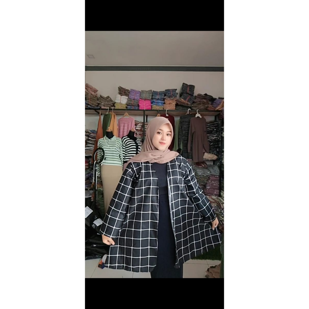 long outer wanita jumbo XXL