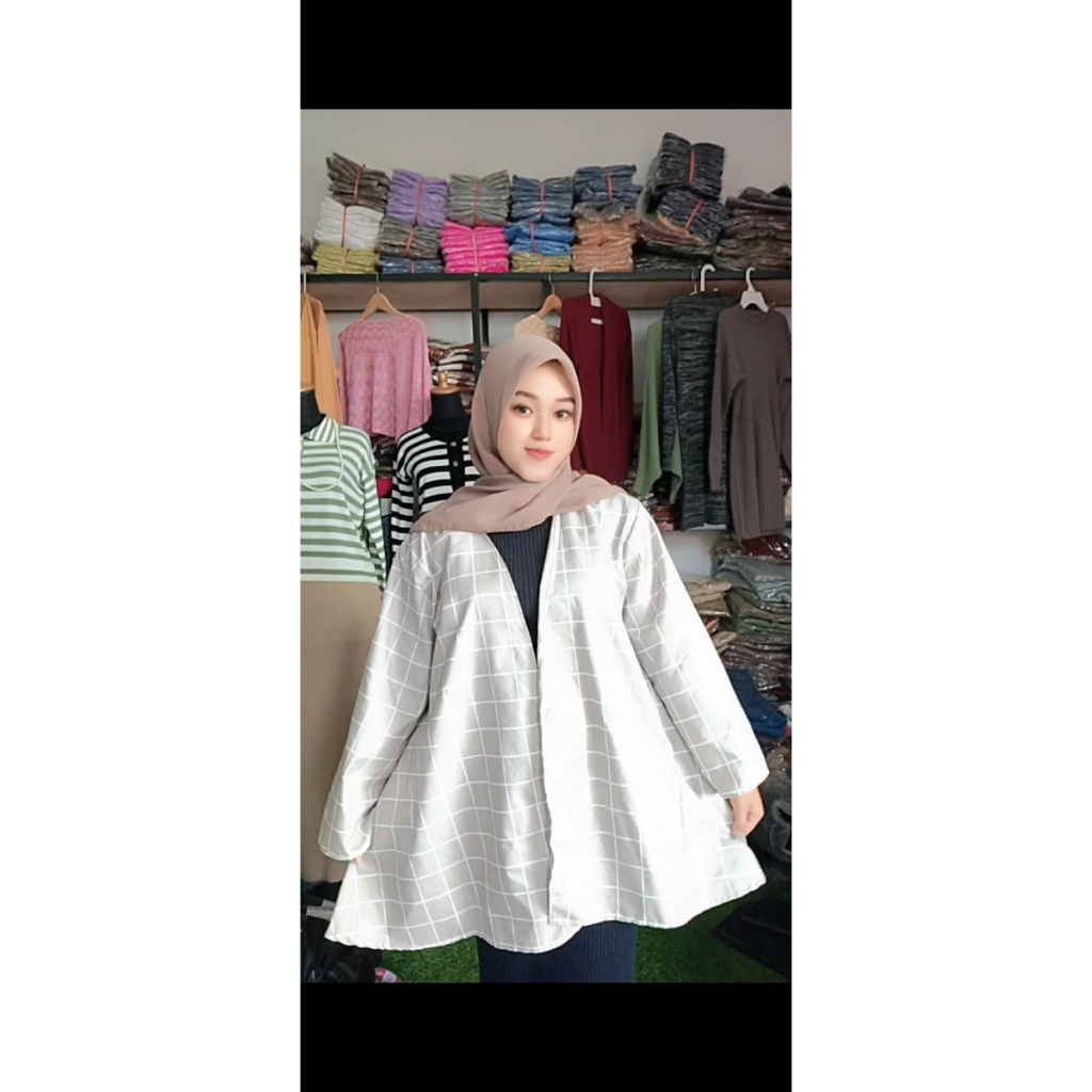 long outer wanita jumbo XXL