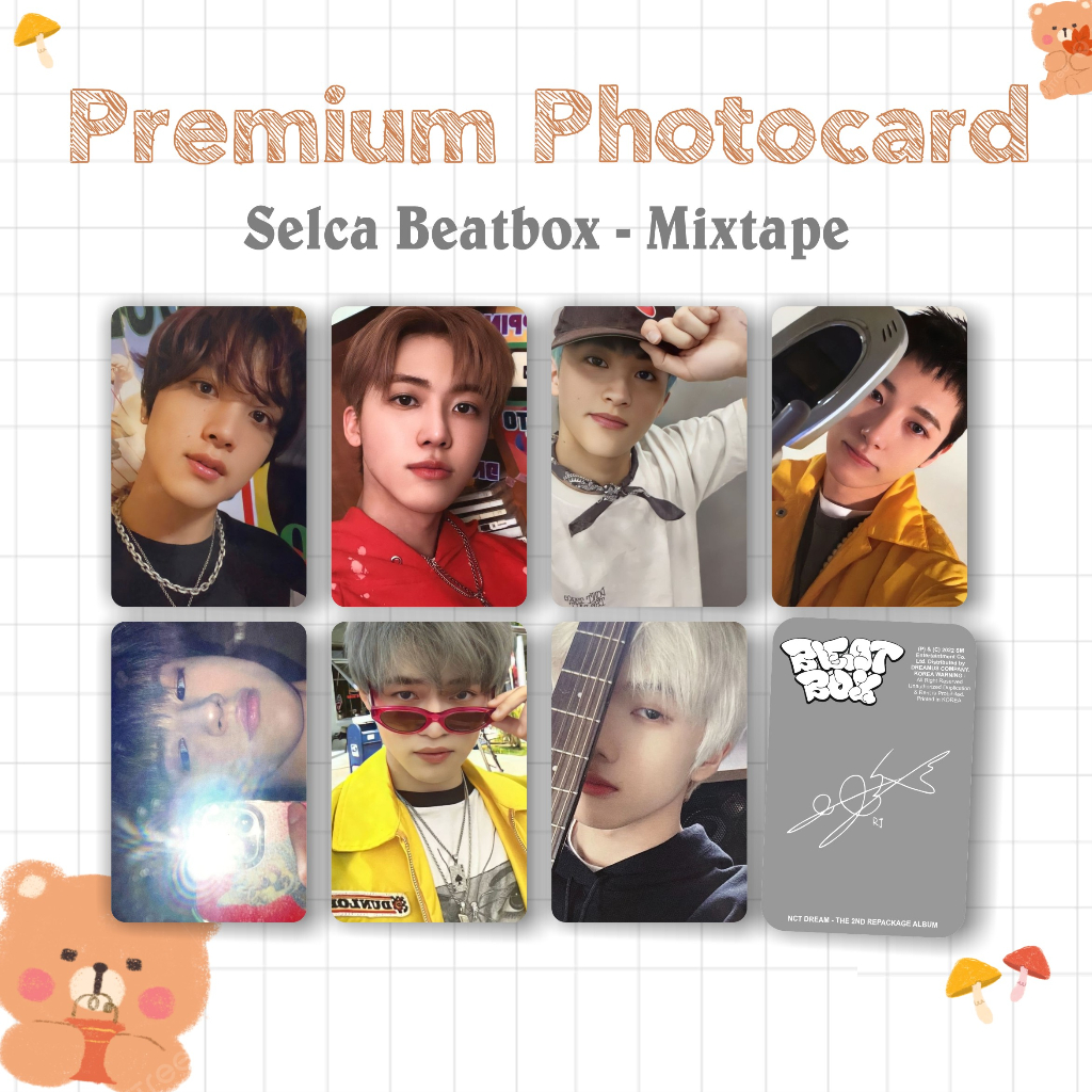 PC PREMIUM NCT DREAM SELCA BEATBOX dan CANDY SATUAN