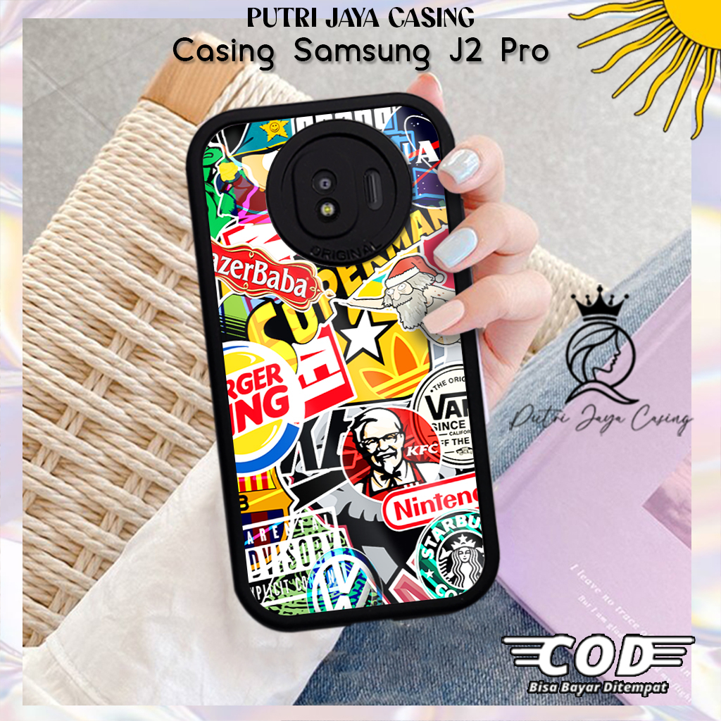 Case Hp Samsung J2 Pro Casing Samsung J2 Pro Motif GRAFTY Casing Terbaru Case Karakter Lucu Casing L