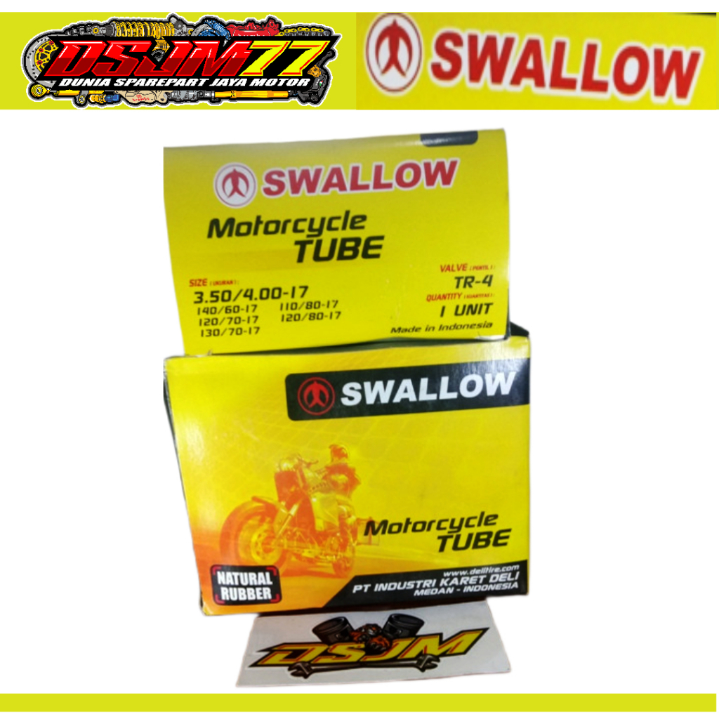 BAN DALAM SWALLOW 350 400 RING 17 / 350/400-17