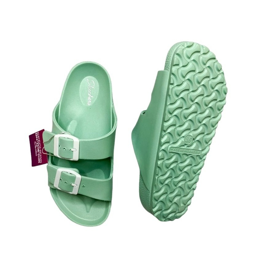 Sandal Wanita Strap Skechers Sandal Cewek Selop Sendal Wanita Slip On Skecher Sendal Strap Terbaru