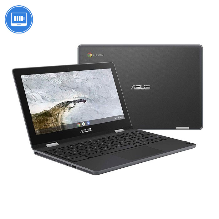 Laptop Asus ChromeBook c214ma bu0393 touch n4020 ram 4gb storage 32gb Chrome OS 11&quot;