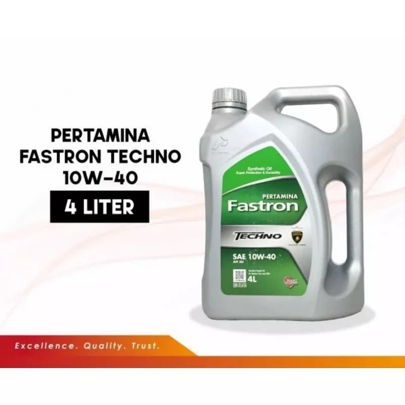 OLI PERTAMINA FASTRON TECHNO 10w-40 GALON 4L-api sn SYNTHETIC