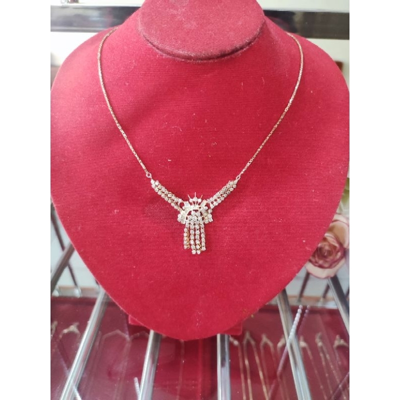 Tura/Kalung berlian model mahkota