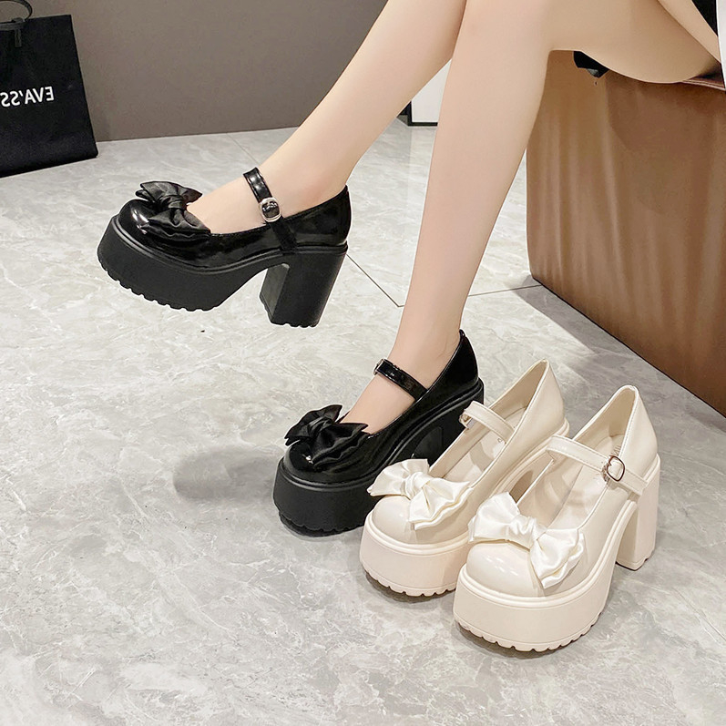 [ Import Design ] Sepatu Wanita Mary Janes  Sepatu Wanita Docmart Heels Import Premium Quality ID211