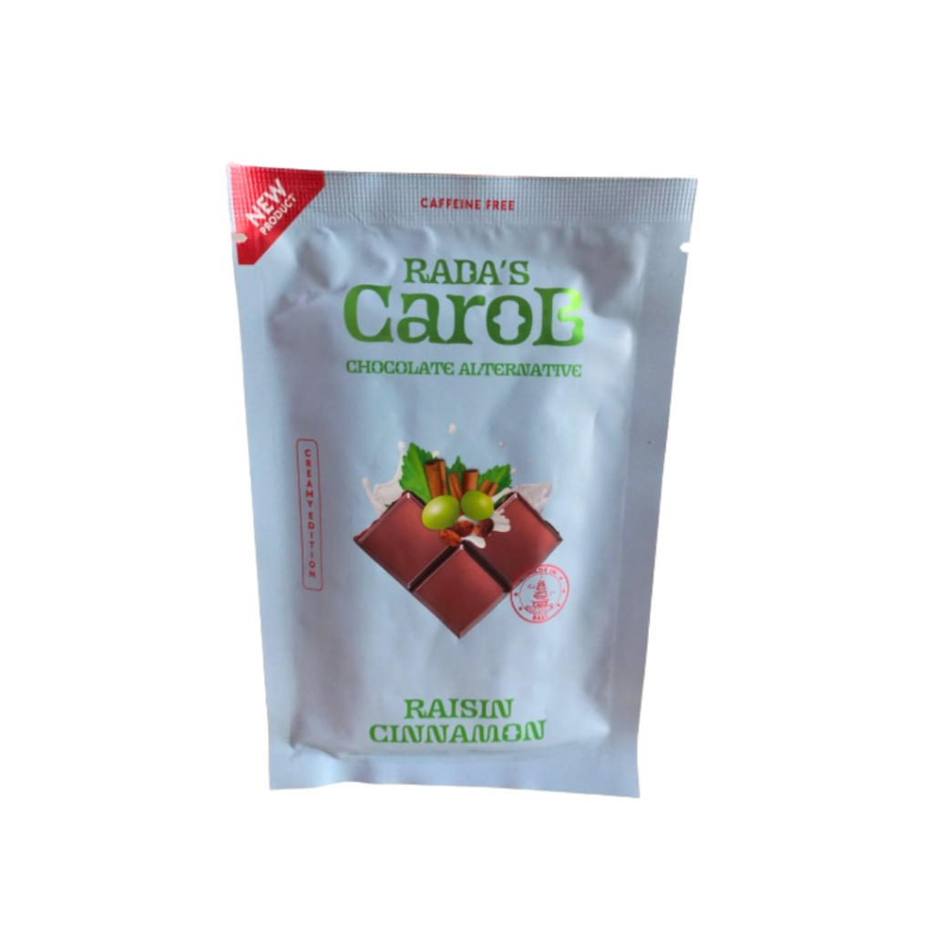 

RADAS CAROB Chocolate Alternative - Raisin Cinnamon 50gr