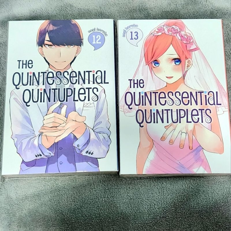 The Quintessential Quintuplets Manga - Vol 12 & 13 [English Ver.] Original Comic / Komik Bahasa Ingg