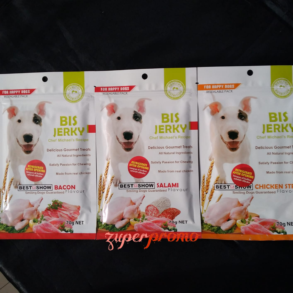 BIS Jerky Snack Dog 70gr