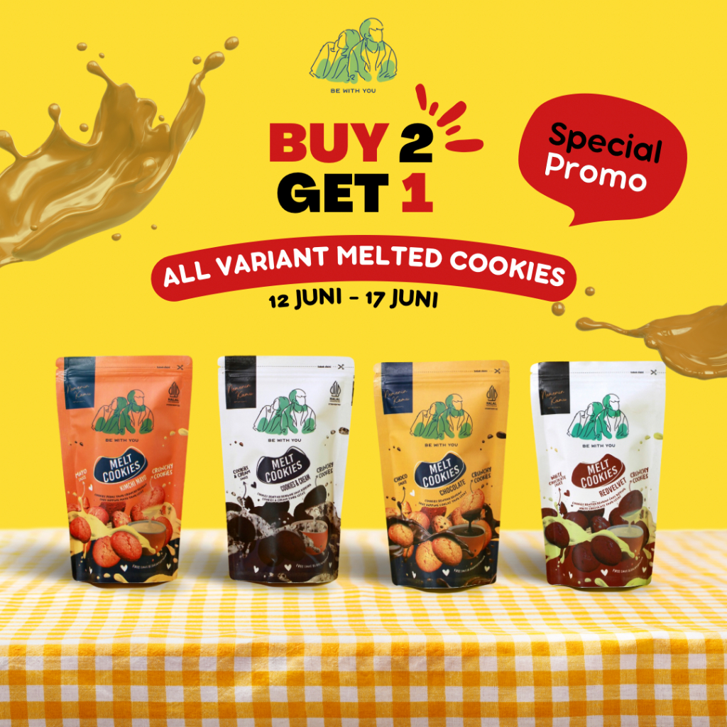 

BE WITH YOU MELTED COOKIES BUY 2 GET 3