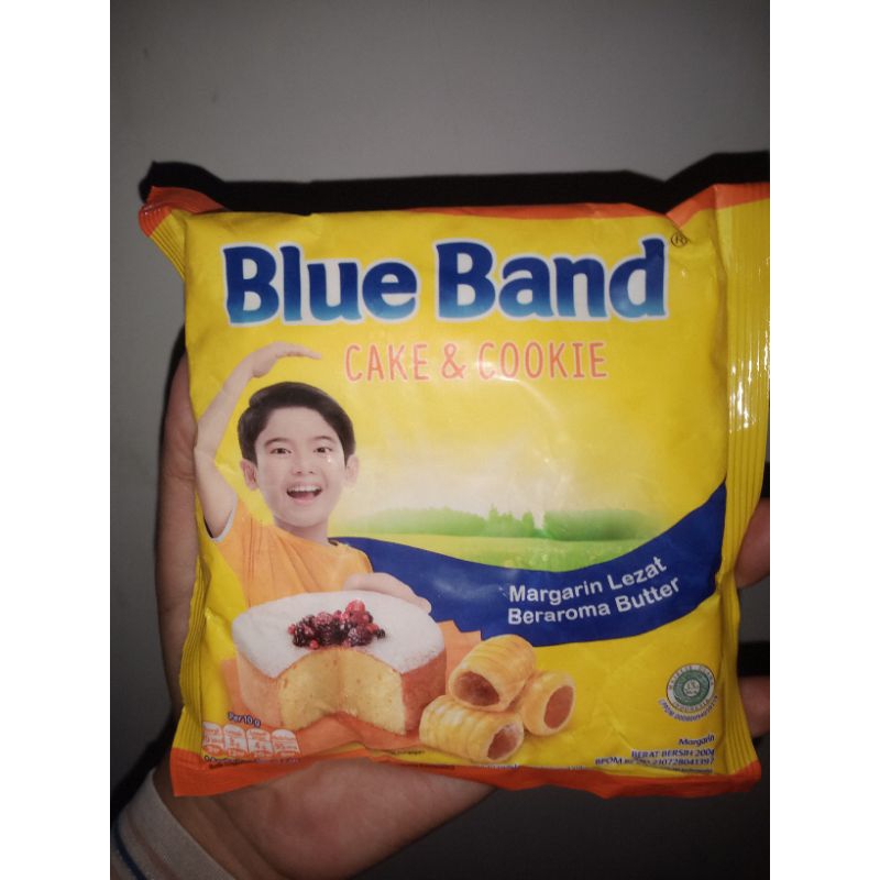 

blueband cake and cookies