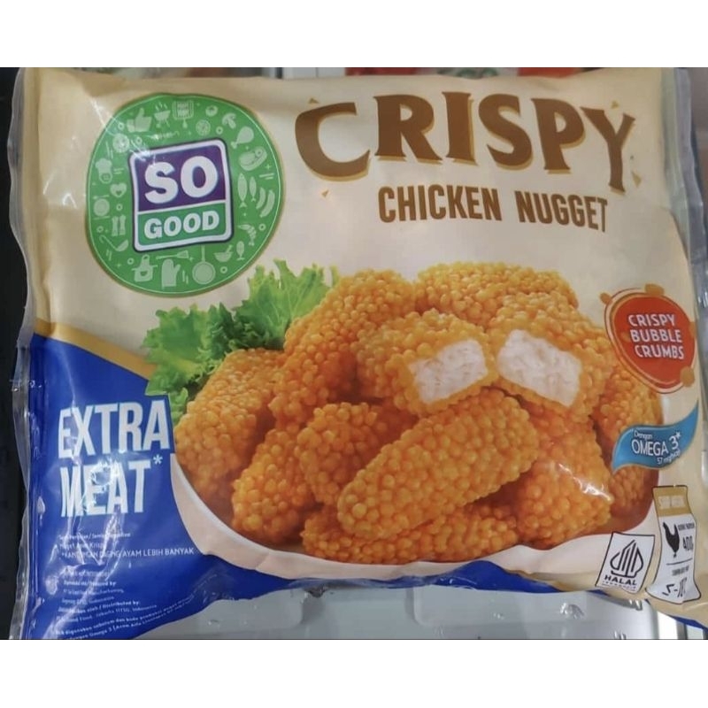 

So good crispy chicken nugget 400gr