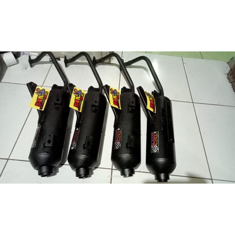 knalpot copy cms by 54n beat all series,scopy dan vario 110fi bahan original leheran standar