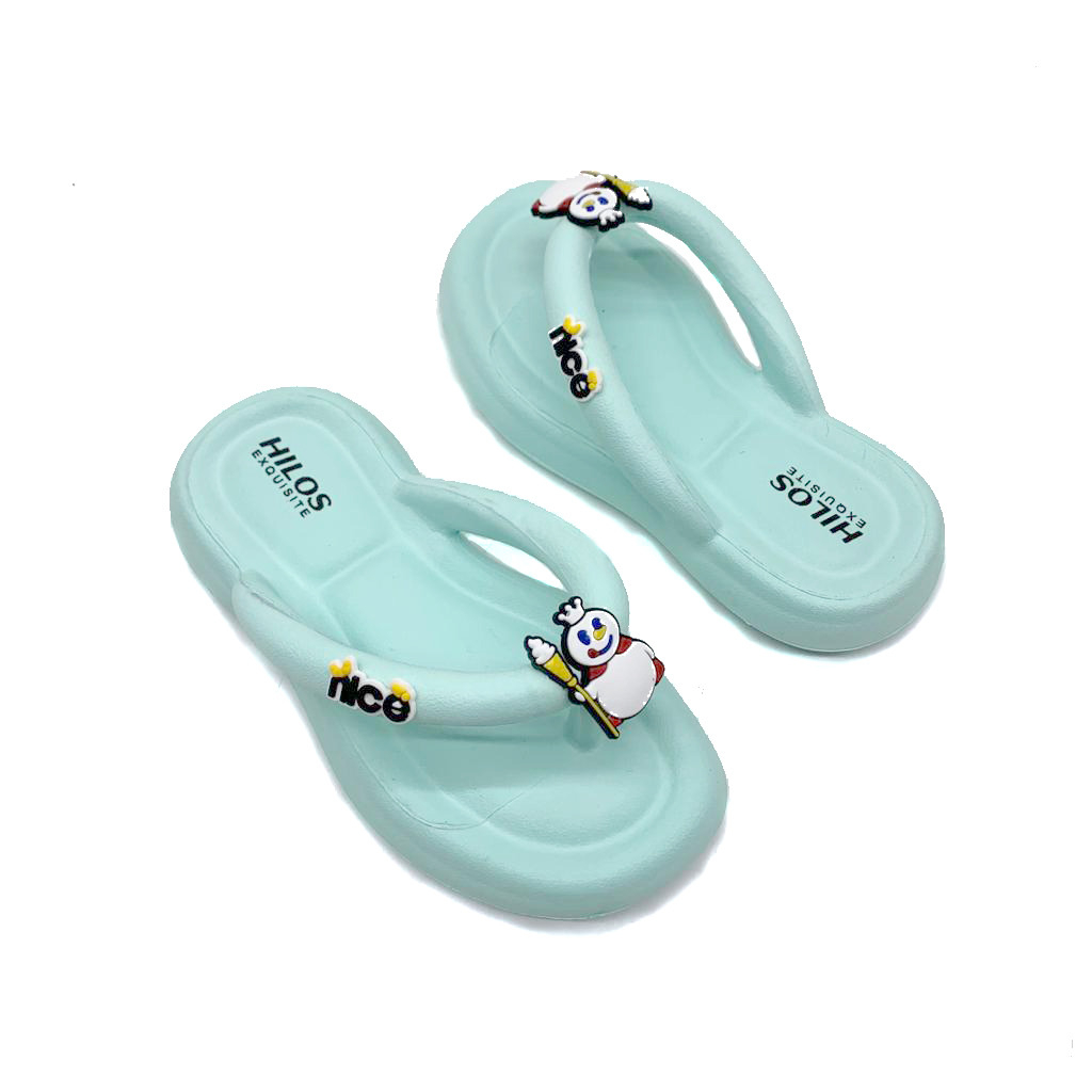 Sandal Jepit Sandal Anak Perempuan Bahan Karet Kekinian Lucu Motif Mixue Uk.24-35