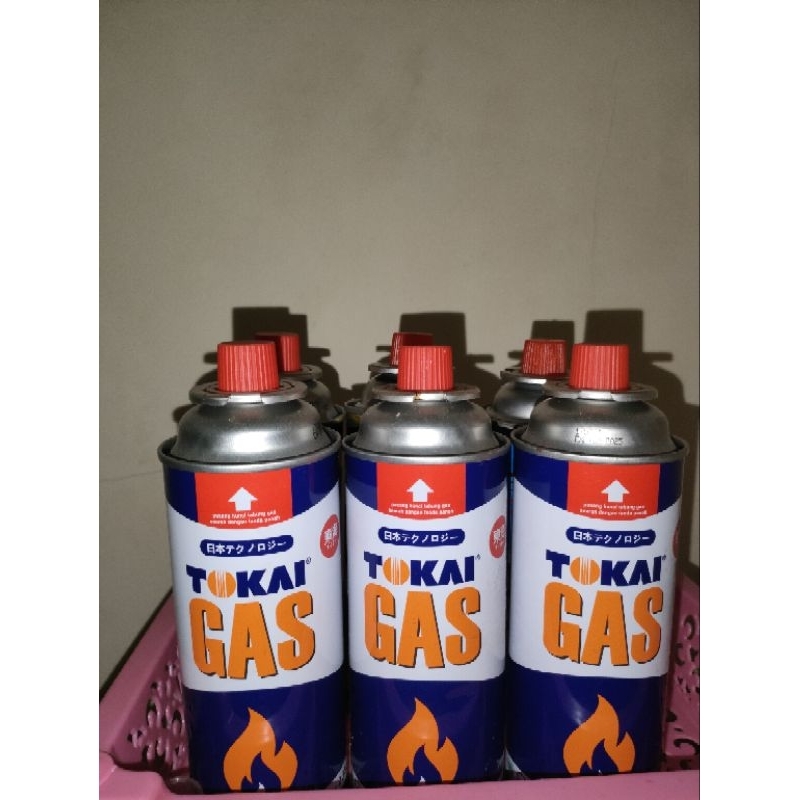 Tabung Gas Portable dengan tutup (Hanya Tabung Kosong)