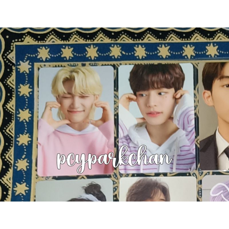 (BOOKED) photocard stray kids skz nacific r8 r8a felix seungmin naci double side