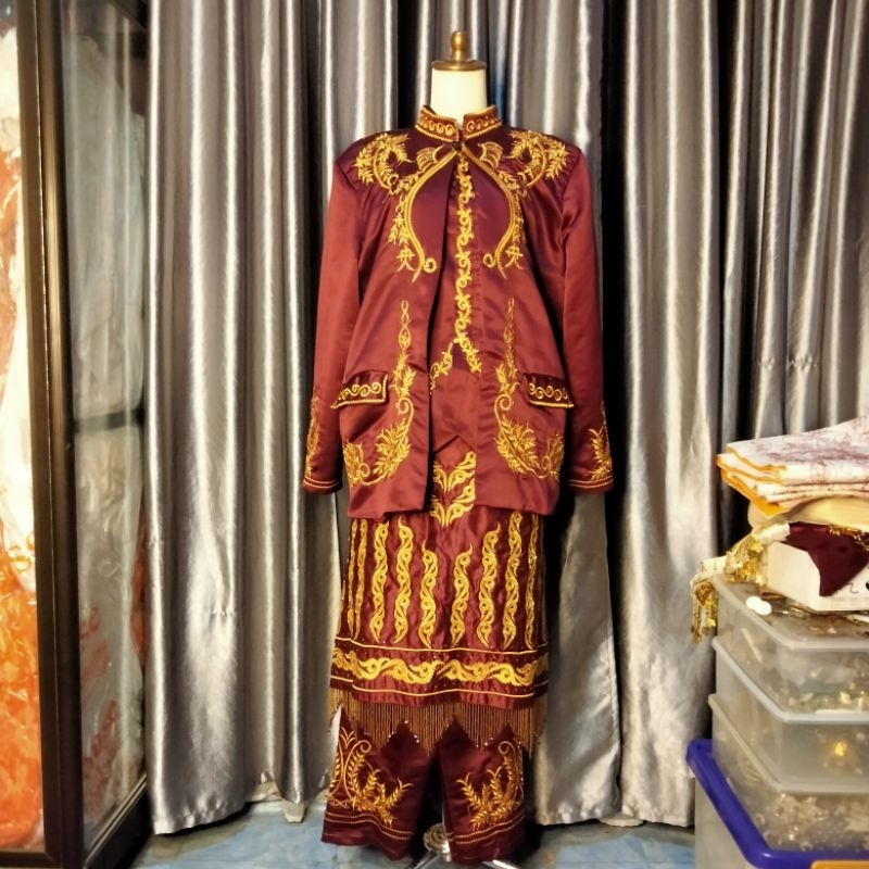 SET BAJU PENGANTIN ACEH COWOK