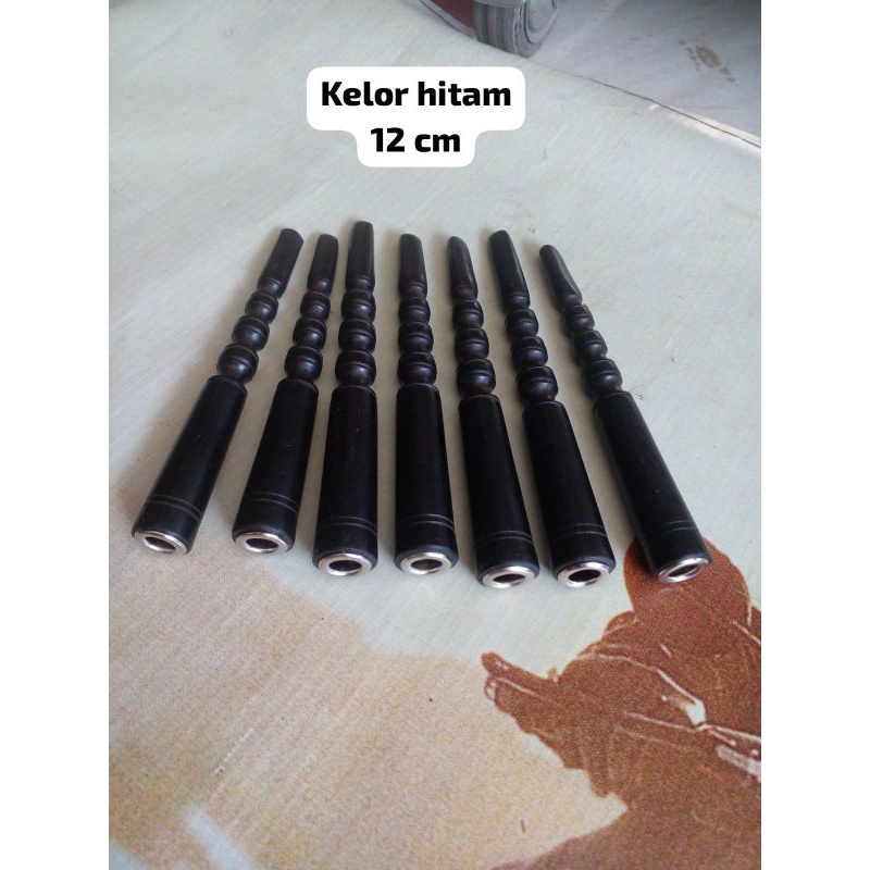 ONCE BAHAN KAYU KELOR HITAM asli original