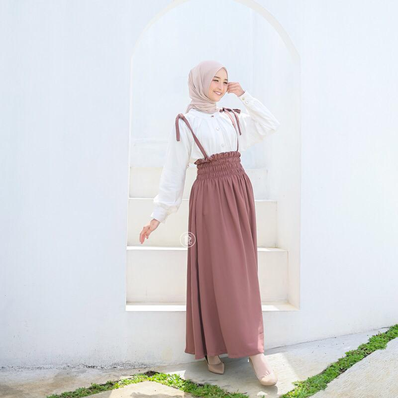 ASHA OVERALL ROK / ROK REMAJA CRINCLE AIRFLOW