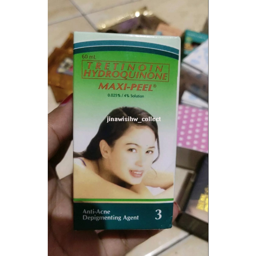 ☏ MAXI PEEL 3 Anti-Acne Kemasan Hijau ♕