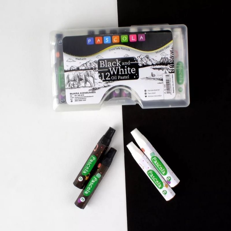 

pascola hitam putih 12 pcs, bisa ECER hemat lebay
