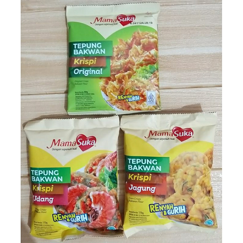 ✔MURAH Mamasuka Tepung Bakwan Krispi All Varian 170gr / Tepung Instan / Tepung Mamasuka