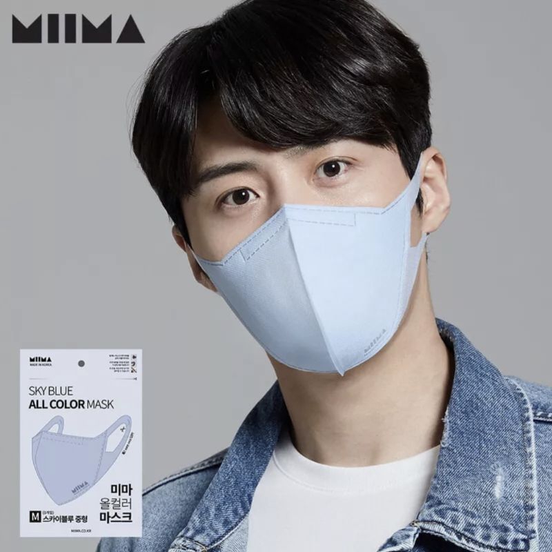 Miima Mask KF94 Kim Seon Ho / FREE Unofficial Photocard dan Sticker Kim Seonho / PC 김선호