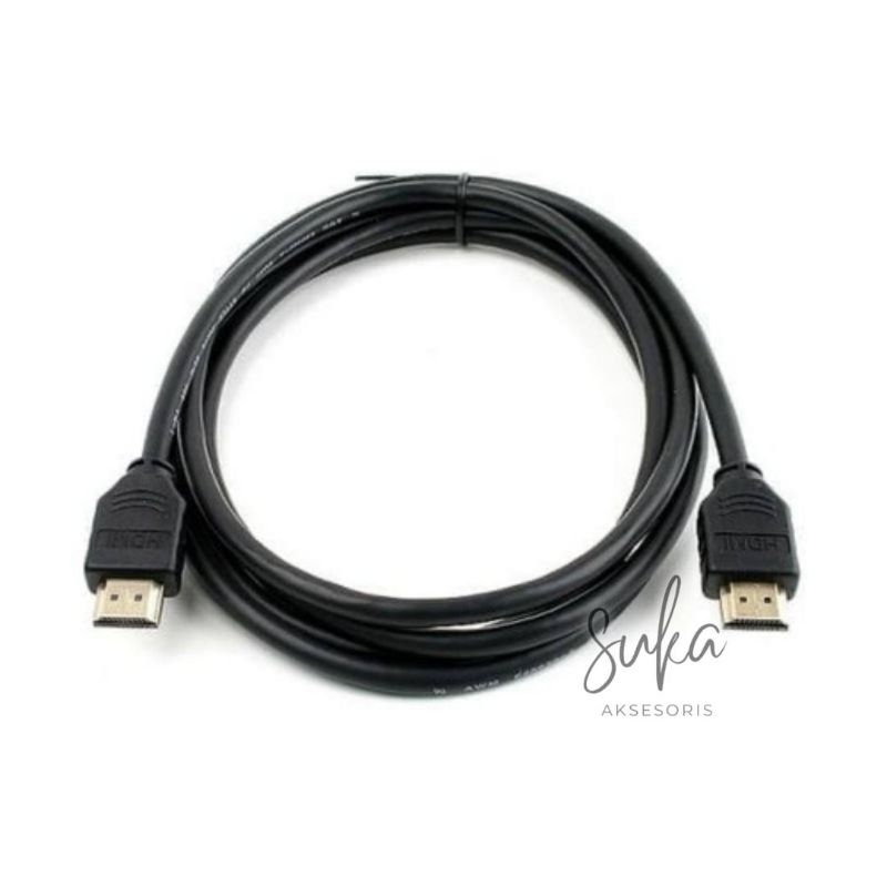Kabel HDMI TV to HDMI 1.2M / Cable 1.2 meter High Quality