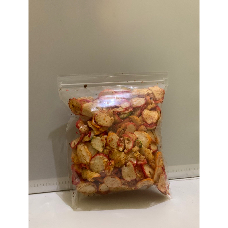 

krupuk bantet pedas