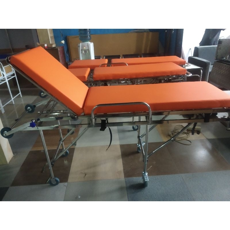 STRETCHER AMBULANCE / BRANKAR (brangkar dorong stretcher)
