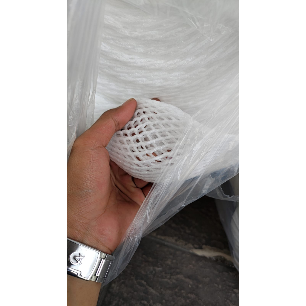 

Foam Net Buah 300 meter / Grosir 1 Bal / 15 Roll (20 meter / roll)