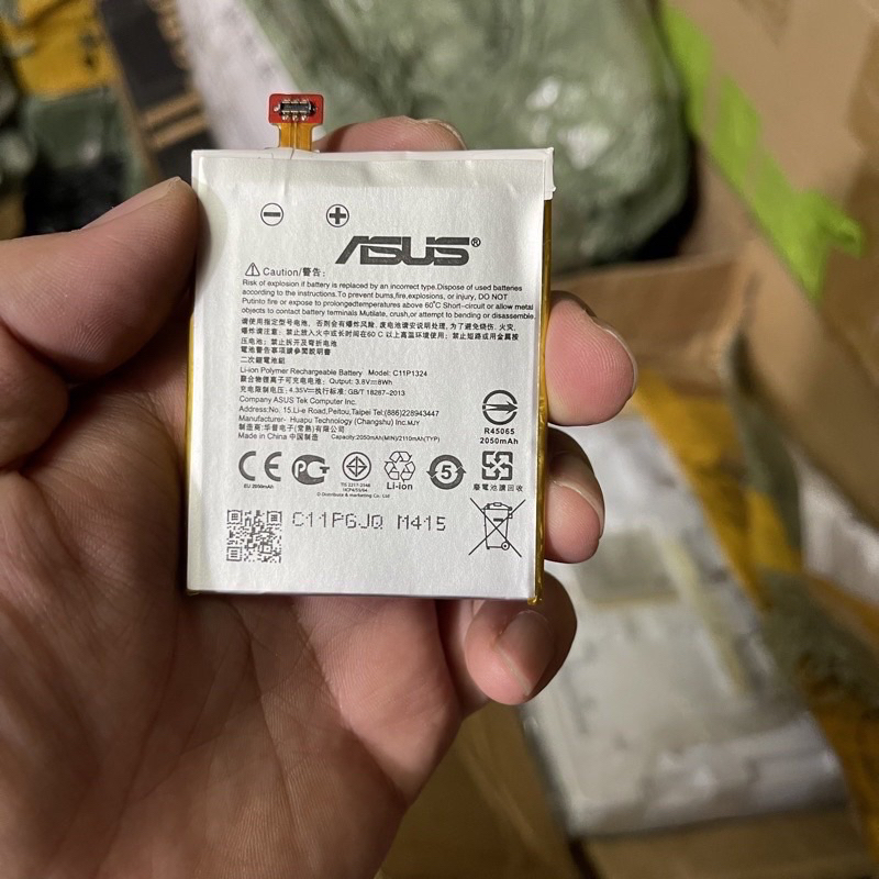 GROSIR BATERAI ASUS ORIGINAL ZENFONE 5 A500CG DOUBLE IC