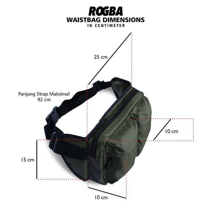 Tas pinggang Waistbag ROGBA
