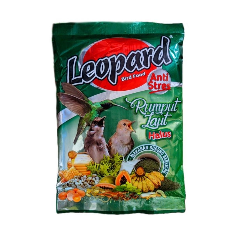 LEOPARD RUMPUT LAUT LEOPARD HIJAU LEOPARD VOER HALUS