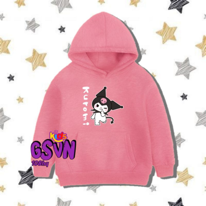 Jaket Anak - Hoodie Sweater Baju Kuromi Sanrio Pfp Riri Chuu Cu Hello Kitty Kuromi Sanrio Friends Te