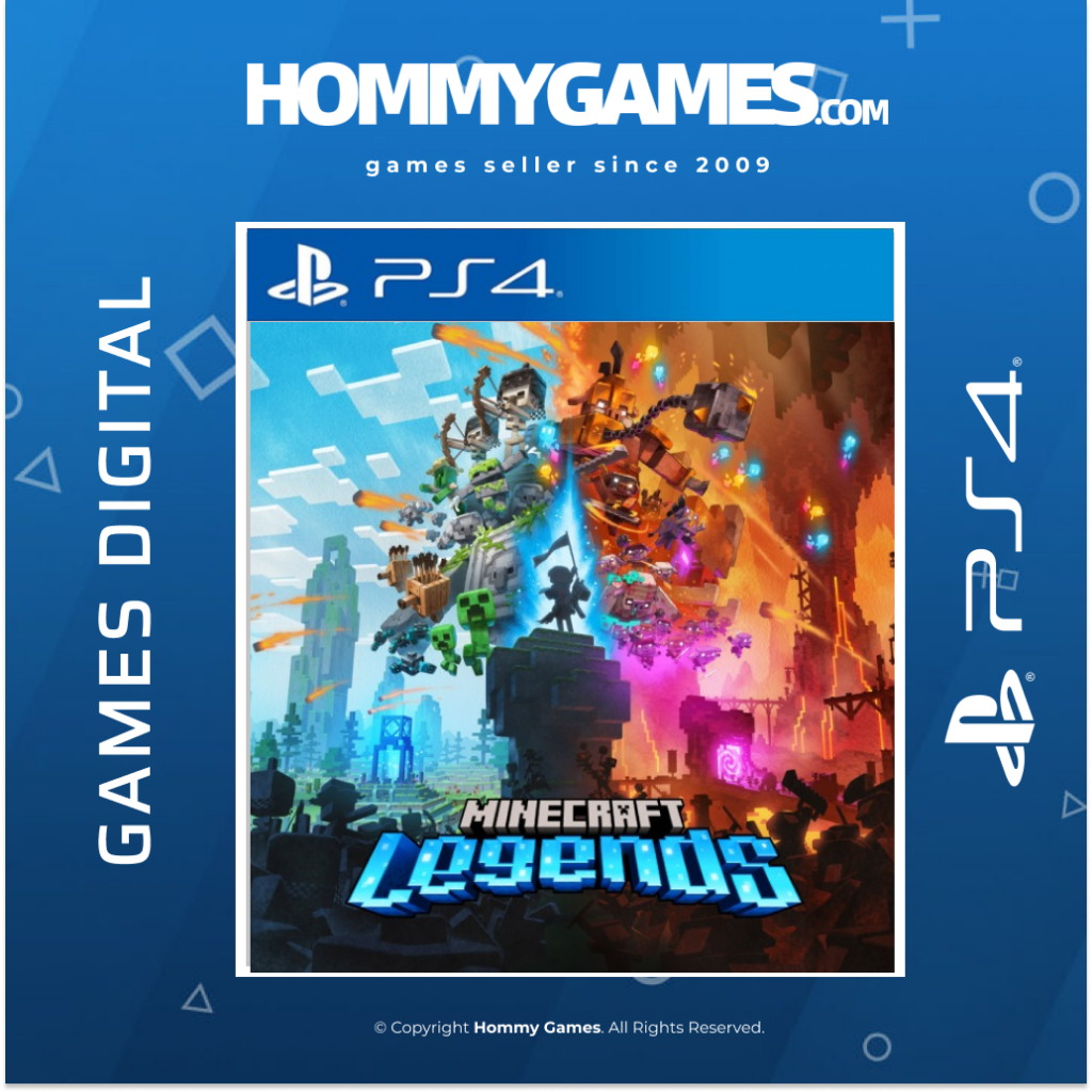 Minecraft Legends PS4 &amp; PS5 Digital Games