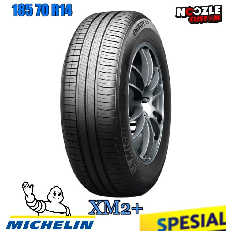 BAN MOBIL 185 70 R14 MICHELIN BAN LUAR TUBLES BERKUALITAS STANDAR AVANZA R14