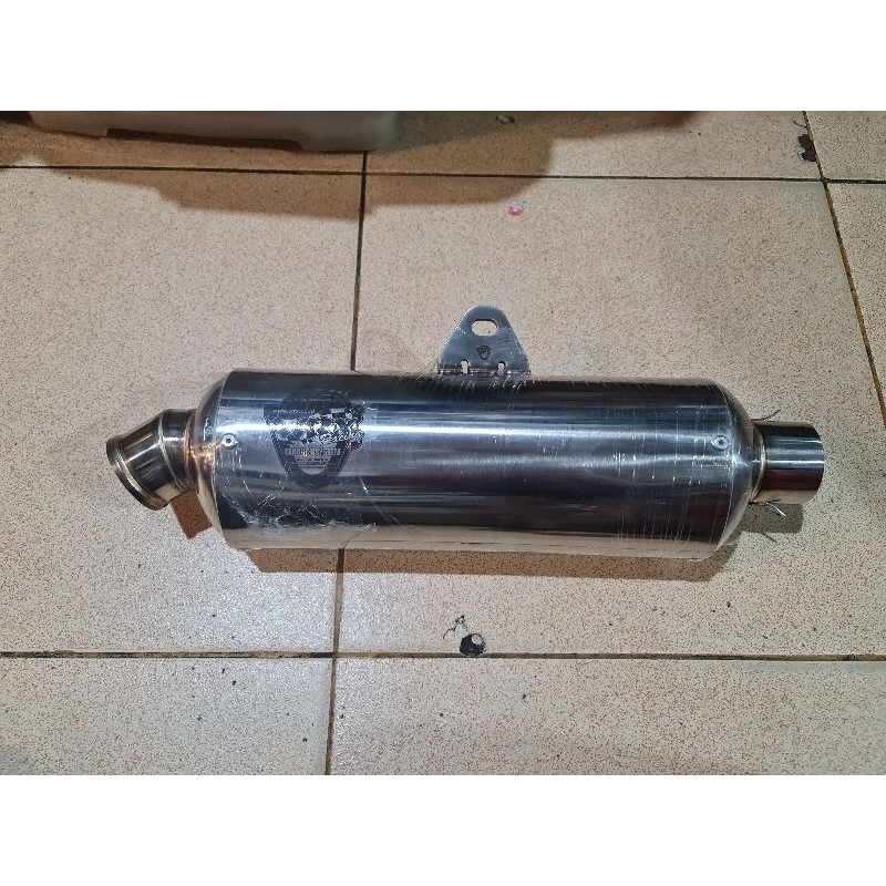 Silencer Knalpot WRX GP3 SS K2 inlet 50mm
